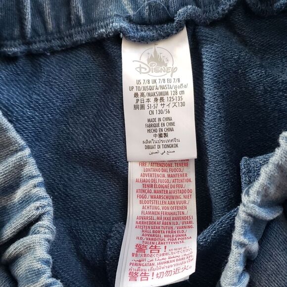 Disney Frozen distressed blue sweat set size 7/8 NWNT - Picture 4 of 9